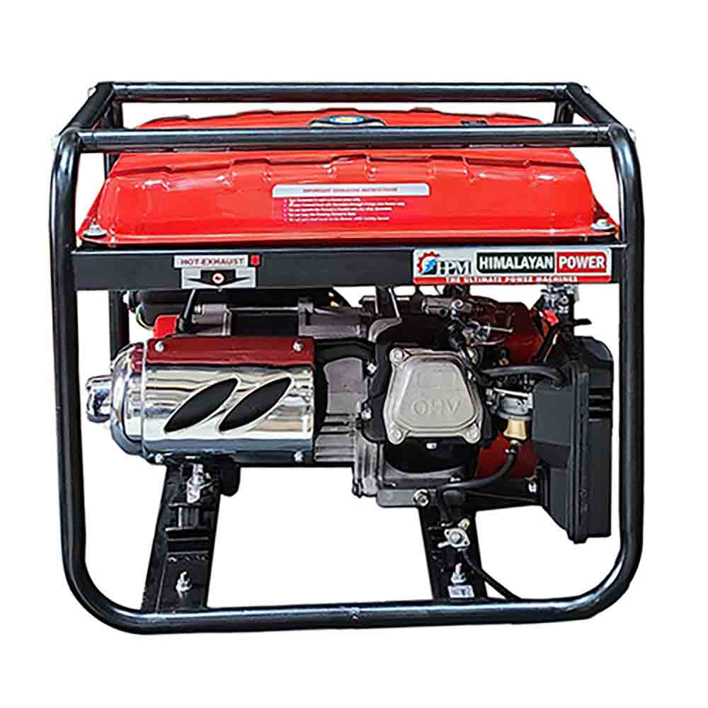 2.1 KVA Portable Generator, Recoil Start, Petrol Run, Model GE-2400P