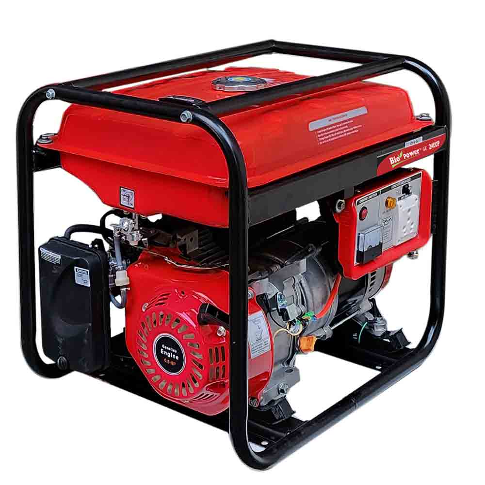 2.1 KVA Portable Generator, Recoil Start, Petrol Run, Model GE-2400P
