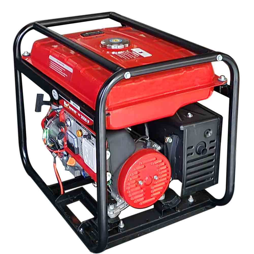 2KVA light weight Portable smart Generator, Petrol Run, with Recoil Start & Self Start  Long Life Model GE-2400PS