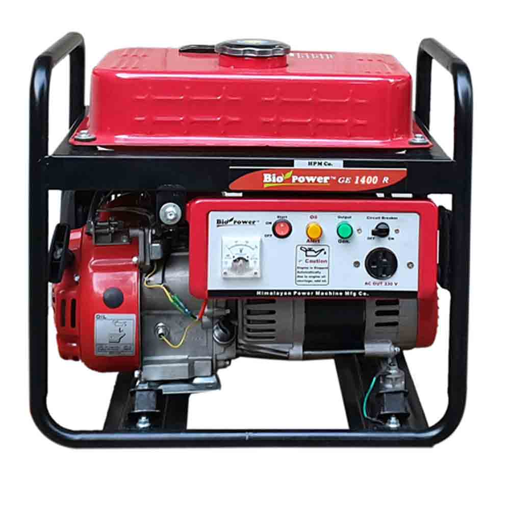 1.2 KVA light weight Portable smart Generator, Petrol Run Recoil Start, Model GE-1400R
