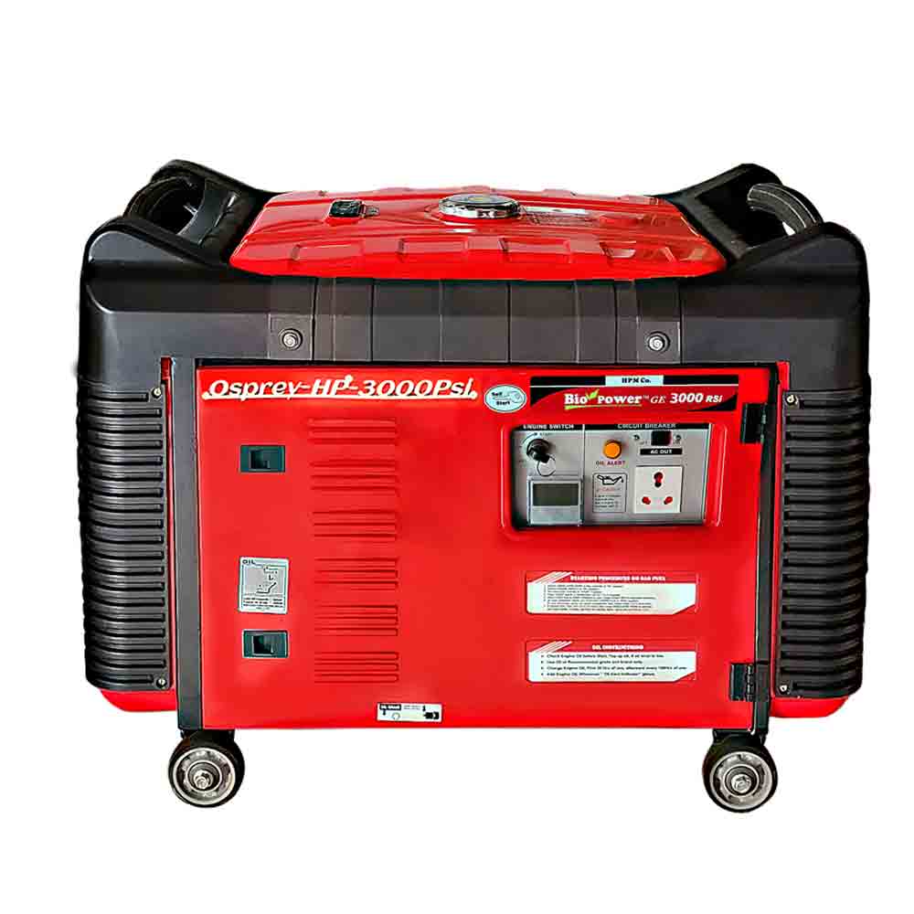 3 KVA very Light Weight & Powerful Portable Petrol Generator, Recoil & Self Start Model, Osprey GE-3000PSi
