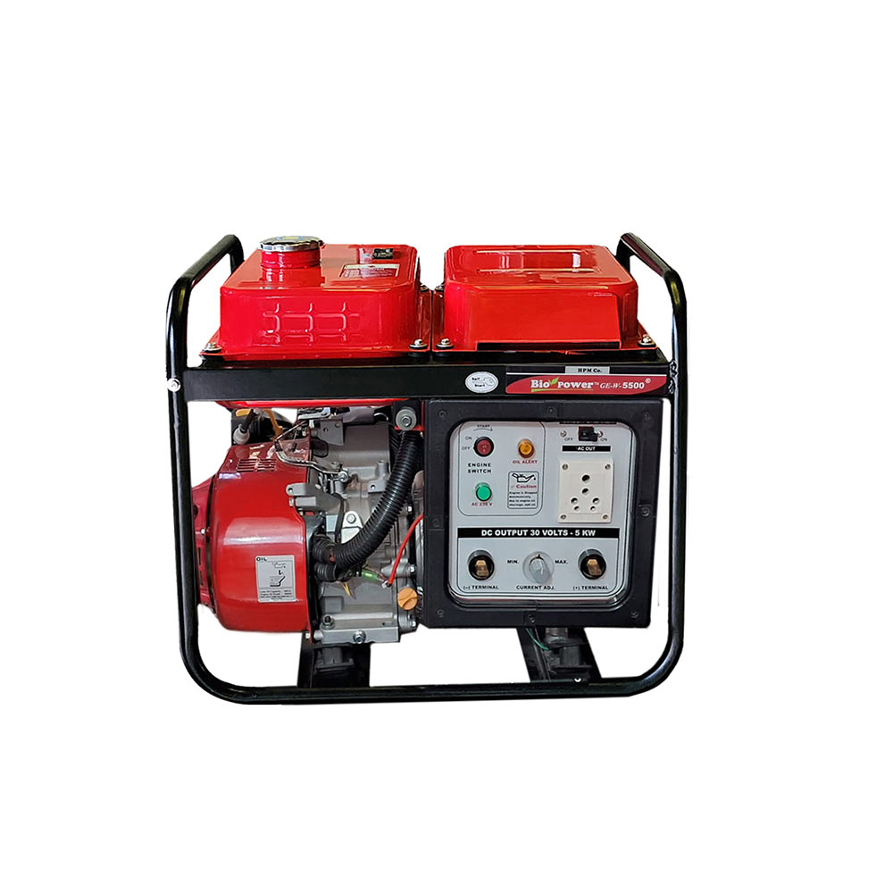 200 Amps Petrol Welding Generator, - 4.5 KW, Recoil Start  Model GE-W5500R  