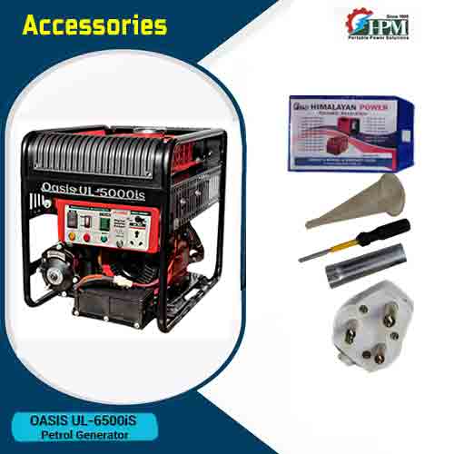  5 KVA smart portable petrol Genset , with Recoil & Self Start ,Model Oasis UL-5000is